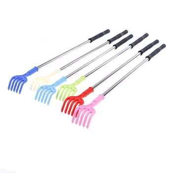 Stainless Steel Back Scratcher Telescopic Portable Adjustable Size Extend Itch Aid Scratch Tool With Soft Grip Random
Stainless Steel Back Scratcher Telescopic Portable Adjustable Size Extend Itch Aid Scratch Tool With Soft Grip Random