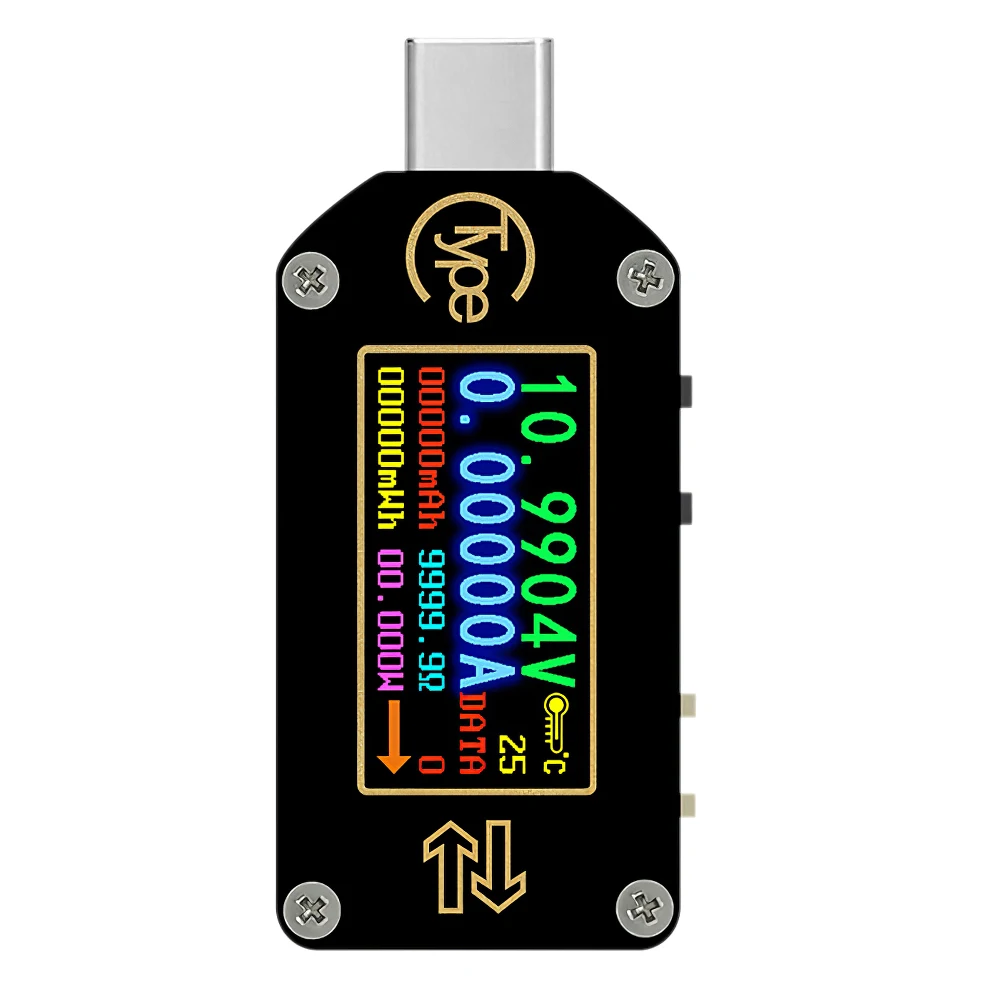 TC66C Type-C PD Trigger USB-C Voltmeter Ammeter Voltage 2 Way Current Meter Multimeter PD Charger Battery USB Voltage Tester
TC66C Type-C PD Trigger USB-C Voltmeter Ammeter Voltage 2 Way Current Meter Multimeter PD Charger Battery USB Voltage Tester