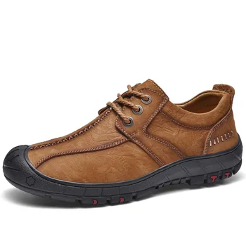 Genuine Leather Men's Hiking Shoes Outdoor Mountain Trekking Walkiing Sports Shoes Camping Hunting Sneakers Zapatos De Hombre
Genuine Leather Men's Hiking Shoes Outdoor Mountain Trekking Walkiing Sports Shoes Camping Hunting Sneakers Zapatos De Hombre