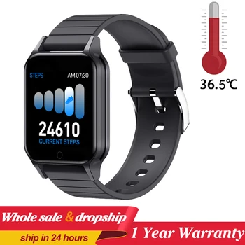 Body Temperature Smart Bracelet T96 Waterproof Bluetooth Camera Music Heart Rate Blood Pressure Watch For IOS Android Bracelet
Body Temperature Smart Bracelet T96 Waterproof Bluetooth Camera Music Heart Rate Blood Pressure Watch For IOS Android Bracelet