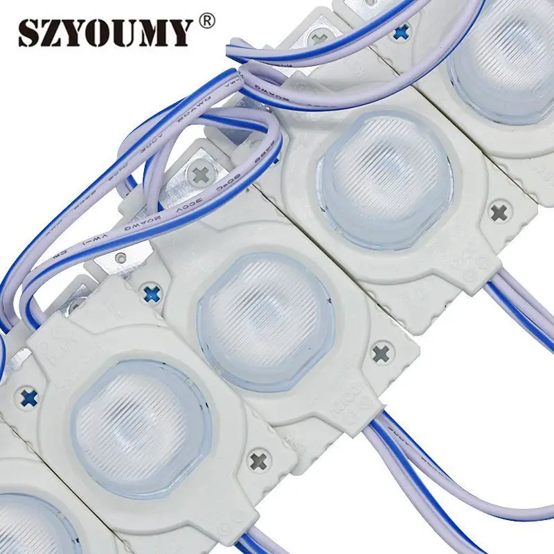 SZYOUMY 3030 Led Module 12v Side lighting 1led High bright Injection Lens led module Advertisement Design
SZYOUMY 3030 Led Module 12v Side lighting 1led High bright Injection Lens led module Advertisement Design