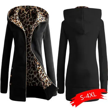Leopard Hoodies Woman Winter Plus Size Overcoat Thick Solid Silm Clothes For Female Causal Winter Long Sweatshirt Women Coat
Leopard Hoodies Woman Winter Plus Size Overcoat Thick Solid Silm Clothes For Female Causal Winter Long Sweatshirt Women Coat