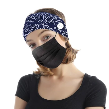 2020 New Women Boho Headbands with Buttons for Face Mask Ear Protection Holder Elastic
2020 New Women Boho Headbands with Buttons for Face Mask Ear Protection Holder Elastic