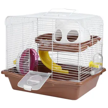 35x26.5x32cm Double Layer Luxury Quiet Running Wheel Hamster Cage Pet Supplies Pet Bed 
35x26.5x32cm Double Layer Luxury Quiet Running Wheel Hamster Cage Pet Supplies Pet Bed