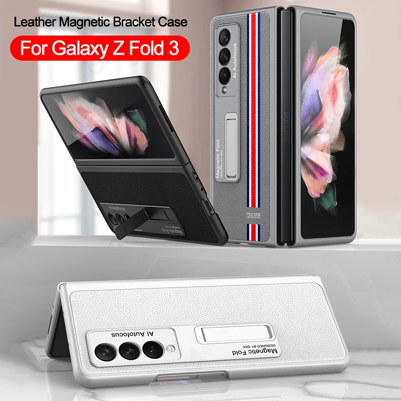 Leather Magnetic Bracket Painted Case For Samsung Galaxy Z Fold 3 2 5G Case Shockproof Hard Cover For Samsung Z Fold 3 2 5G Case
Leather Magnetic Bracket Painted Case For Samsung Galaxy Z Fold 3 2 5G Case Shockproof Hard Cover For Samsung Z Fold 3 2 5G Case