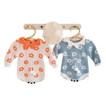 Spring Autumn Baby Girl Romper Baby Knitted Wool Jumpsuit Wraps Fart Triangle Long Sleeve FlowersRomper
Spring Autumn Baby Girl Romper Baby Knitted Wool Jumpsuit Wraps Fart Triangle Long Sleeve FlowersRomper