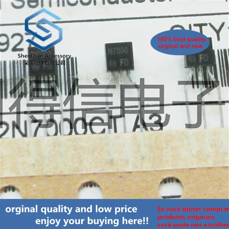 30 шт. 100% оригинальный новый TSM2N7000 2N7000 To-92 60V N-канальный режим улучшения MOSFET реальное фото
30 шт. 100% оригинальный новый TSM2N7000 2N7000 To-92 60V N-канальный режим улучшения MOSFET реальное фото