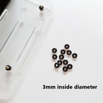 Hard disk fan shock-absorbing ring O-ring rubber ring shock-proof seal oil-resistant black 3mm
Hard disk fan shock-absorbing ring O-ring rubber ring shock-proof seal oil-resistant black 3mm