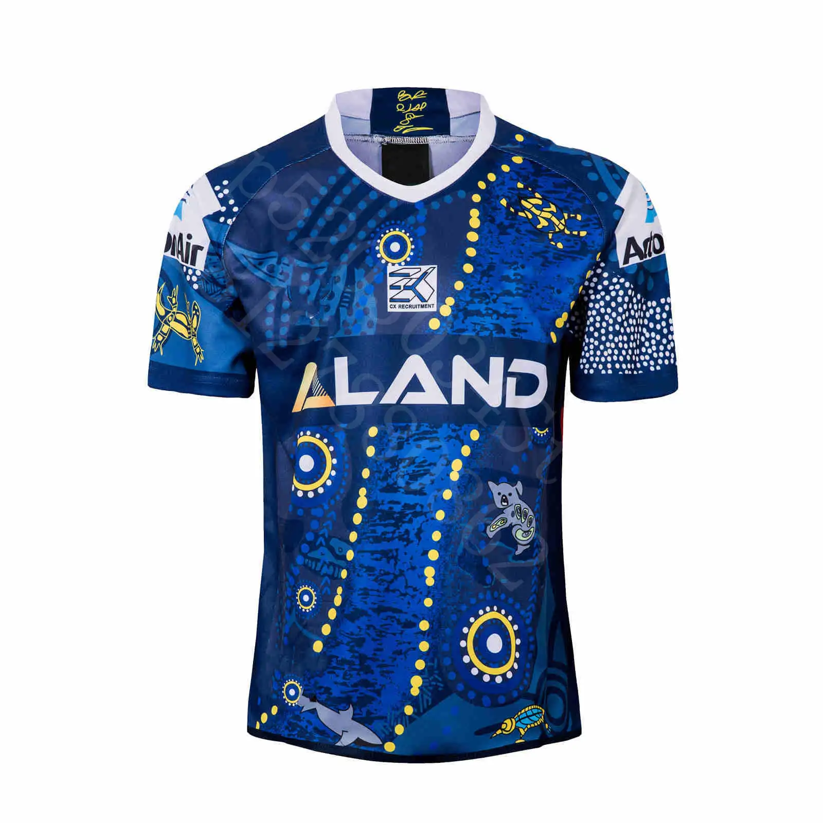 2019/20 Parramatta Eels Commemorative embroidered eel Replica rugby Jersey size: S-3X Free Shipping Order 10 pieces for 1 piece
2019/20 Parramatta Eels Commemorative embroidered eel Replica rugby Jersey size: S-3X Free Shipping Order 10 pieces for 1 piece