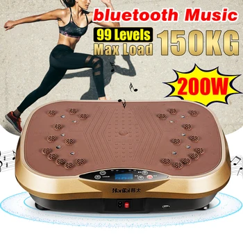 Exercise Fitness Vibration Machine Trainer Plate Platform Body Shaper Platform Machines Weight Loss Shaking Workout 150KG/220W
Exercise Fitness Vibration Machine Trainer Plate Platform Body Shaper Platform Machines Weight Loss Shaking Workout 150KG/220W