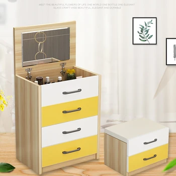 INS Multi-function Makeup Table Nordic Dressing Table Storage With Drawer Cabinet Modern Bedroom White Black with Mirror Small
INS Multi-function Makeup Table Nordic Dressing Table Storage With Drawer Cabinet Modern Bedroom White Black with Mirror Small