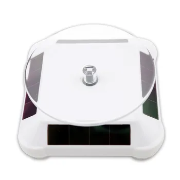 Solar Power 360Degree Rotating Turntable Stand Jewelry Jade Bracelet Model Display Shelf
Solar Power 360Degree Rotating Turntable Stand Jewelry Jade Bracelet Model Display Shelf