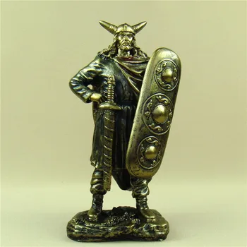 ANTIQUE IMITATION VIKING GENERAL STATUE HANDMADE RESIN SHIELD WARRIOR SCULPTURE DECORATION ORNAMENT HANDICRAFT SOUVENIR PRESENT
ANTIQUE IMITATION VIKING GENERAL STATUE HANDMADE RESIN SHIELD WARRIOR SCULPTURE DECORATION ORNAMENT HANDICRAFT SOUVENIR PRESENT