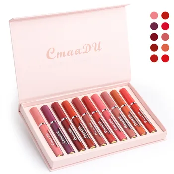 10pcs Velert Matte Lipgloss Liquid Lipstick Pen Lips Tint Waterproof Lasting Moinisturizer Lipstick Makeup Lip Gloss Makeup 2020
10pcs Velert Matte Lipgloss Liquid Lipstick Pen Lips Tint Waterproof Lasting Moinisturizer Lipstick Makeup Lip Gloss Makeup 2020