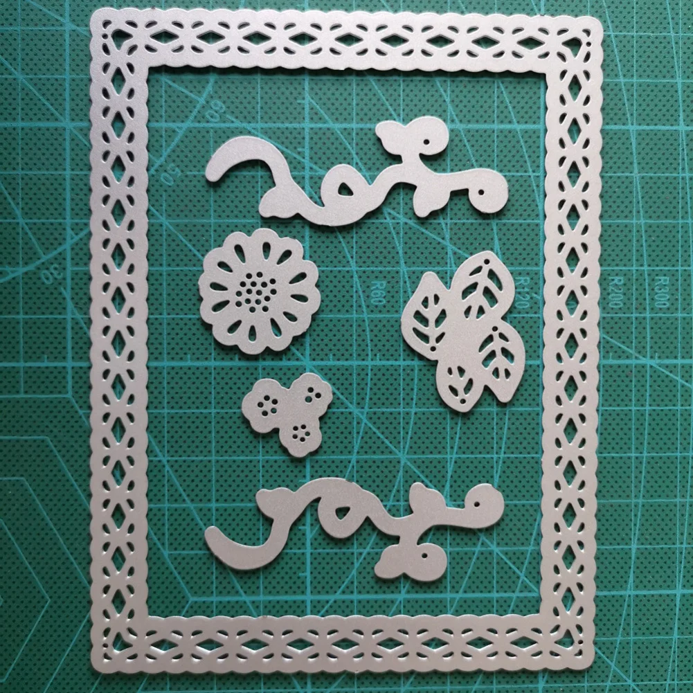 Rectangle Frame Metal Cutting Dies New 2020 Craft Dies Flower Branch Scrapbooking Embossing Stencil DIY Card Decoration
Rectangle Frame Metal Cutting Dies New 2020 Craft Dies Flower Branch Scrapbooking Embossing Stencil DIY Card Decoration