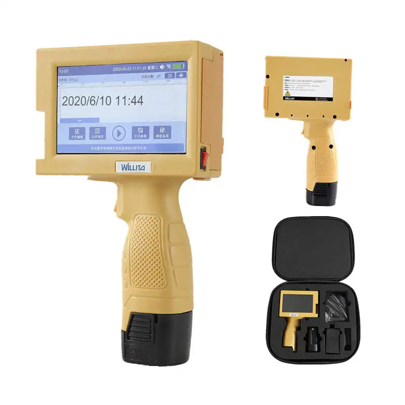 Portable Handheld Inkjet Printer Touch Inkjet Printer for logo expiry date batch code serial number label barcode QR code
Portable Handheld Inkjet Printer Touch Inkjet Printer for logo expiry date batch code serial number label barcode QR code