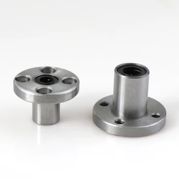 4PCS LMF6UU/LMF8UU/LMF10UU/LMF12UU/LMF13UU/LMF16UU Round Flange Coupling Linear Motion Bearing optical axis guide rod with seat
4PCS LMF6UU/LMF8UU/LMF10UU/LMF12UU/LMF13UU/LMF16UU Round Flange Coupling Linear Motion Bearing optical axis guide rod with seat