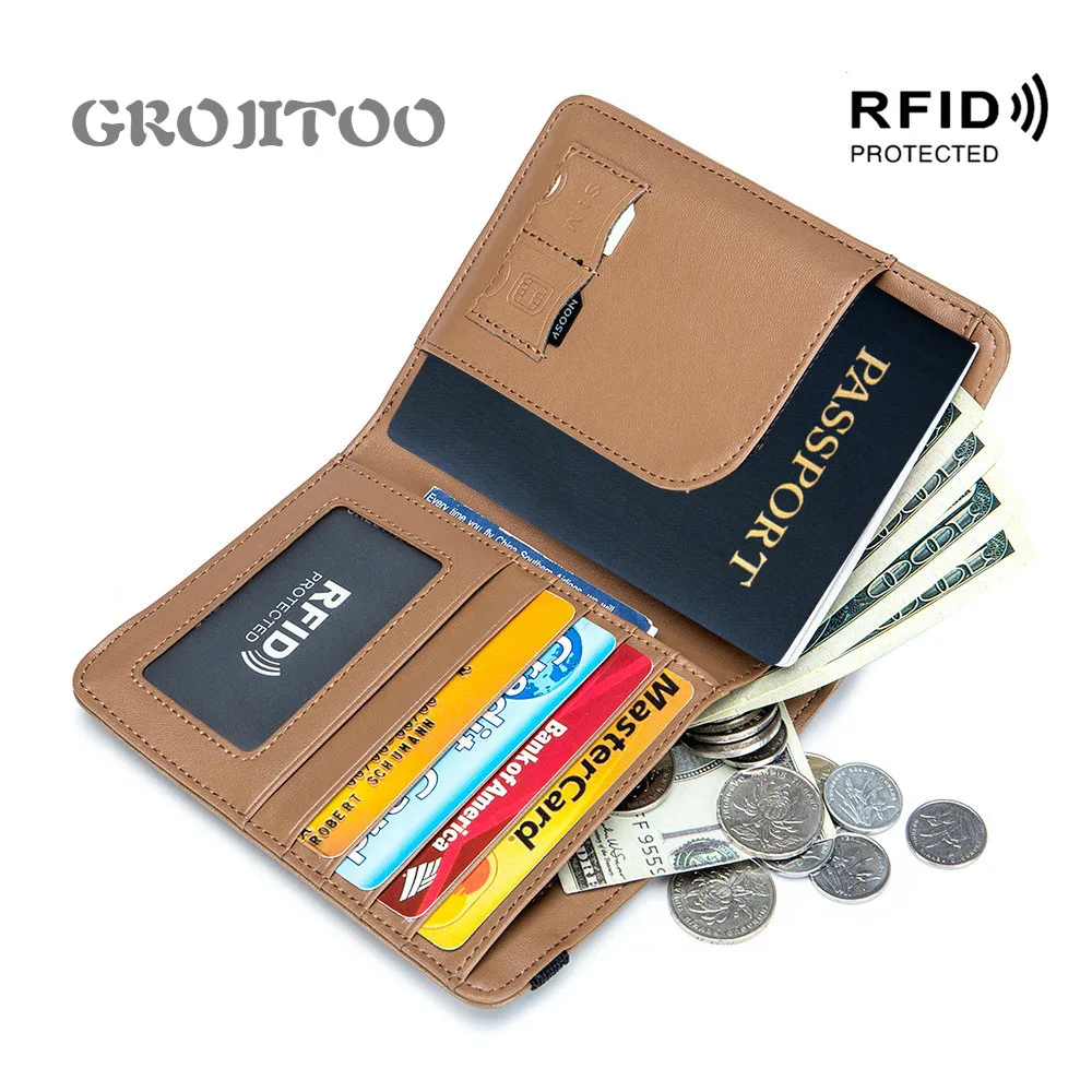 GROJITOO Passport bag genuine leather rfid 2020 new multi-functional men's certificate bag elastic belt passport holder wallet
GROJITOO Passport bag genuine leather rfid 2020 new multi-functional men's certificate bag elastic belt passport holder wallet