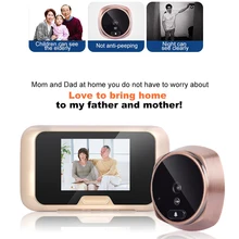 Peephole Doorbell 1.3MP HD Night Version Camera House Visitor Talk-back Intercom System Video Door Phone Wide Angle Viewing
Peephole Doorbell 1.3MP HD Night Version Camera House Visitor Talk-back Intercom System Video Door Phone Wide Angle Viewing