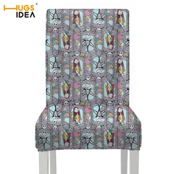 HUGSIDEA Home Chair Cover The Nightmare Before Christmas Print Stretch Dining Seat Cover for Banquet Wedding Restaurant Hotel
HUGSIDEA Home Chair Cover The Nightmare Before Christmas Print Stretch Dining Seat Cover for Banquet Wedding Restaurant Hotel