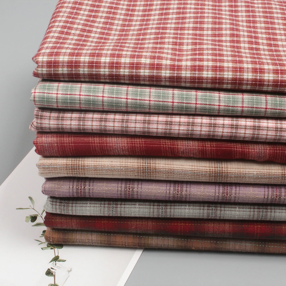 145x50cm Christmas Red Lattice Grid Cotton Fabric Pure Cotton Cloth Spring and Autumn New Style Clothing Sewing Fabric 200g/m
145x50cm Christmas Red Lattice Grid Cotton Fabric Pure Cotton Cloth Spring and Autumn New Style Clothing Sewing Fabric 200g/m