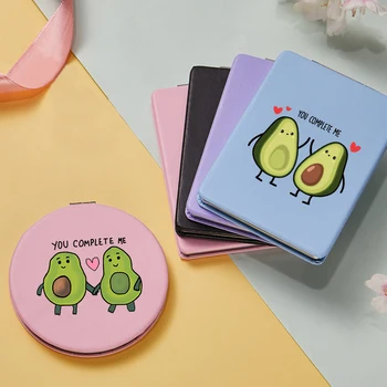 Lovely Avocado Lady Pocket Makeup Mirror Mini Portable Two-side Folding Compact Vanity Cosmetic Magnifying Mirrors Girls Gift
Lovely Avocado Lady Pocket Makeup Mirror Mini Portable Two-side Folding Compact Vanity Cosmetic Magnifying Mirrors Girls Gift