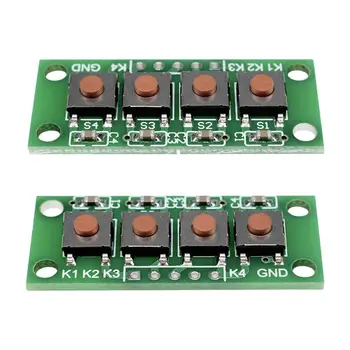 LEORY 1PCS DIY Kit 4 Keys Button 5 Pin Keypad Keyboard Module Mcu Board for Arduino Student Class Design Experiment
LEORY 1PCS DIY Kit 4 Keys Button 5 Pin Keypad Keyboard Module Mcu Board for Arduino Student Class Design Experiment