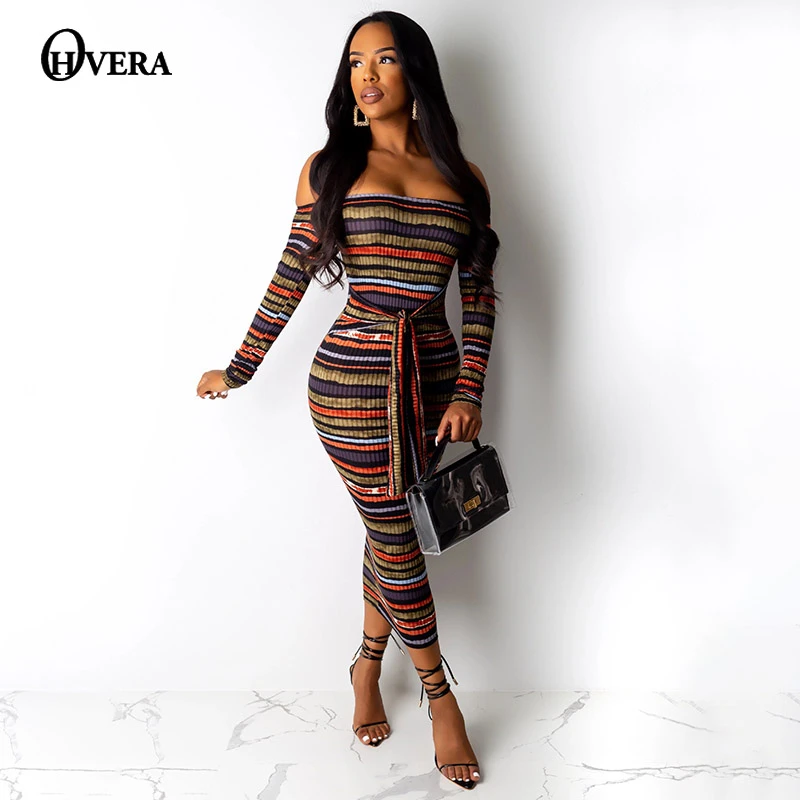 Ohvera Striped Knitted Dress Women Midi Long 2019 Autumn Winter Dress Bodycon Off Shoulder Sexy Party Dresses Vestidos
Ohvera Striped Knitted Dress Women Midi Long 2019 Autumn Winter Dress Bodycon Off Shoulder Sexy Party Dresses Vestidos