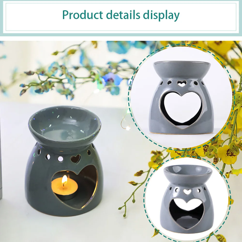 New 2pcs Double Love Ceramic Incense Burner Aromatherapy Essential Oil Stove Ceramic Oil Burner Melts Wax For Kitchen Burner
New 2pcs Double Love Ceramic Incense Burner Aromatherapy Essential Oil Stove Ceramic Oil Burner Melts Wax For Kitchen Burner