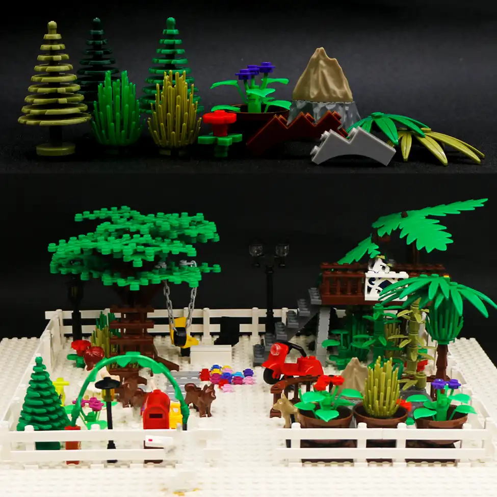 garden lego blocks