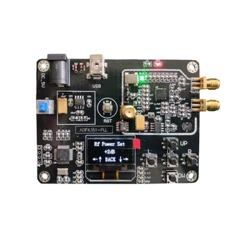 Signal Generator Module 35M-4.4GHz RF Signal Source Frequency Synthesizer ADF4351 Development Board
Signal Generator Module 35M-4.4GHz RF Signal Source Frequency Synthesizer ADF4351 Development Board