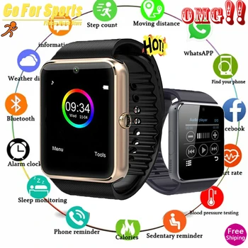 2020 Bluetooth GT08 Smart Watch for Iphone Phone for Huawei Samsung Android Support 2G SIM TF Card Camera Smartwatch pk A1 Q18
2020 Bluetooth GT08 Smart Watch for Iphone Phone for Huawei Samsung Android Support 2G SIM TF Card Camera Smartwatch pk A1 Q18