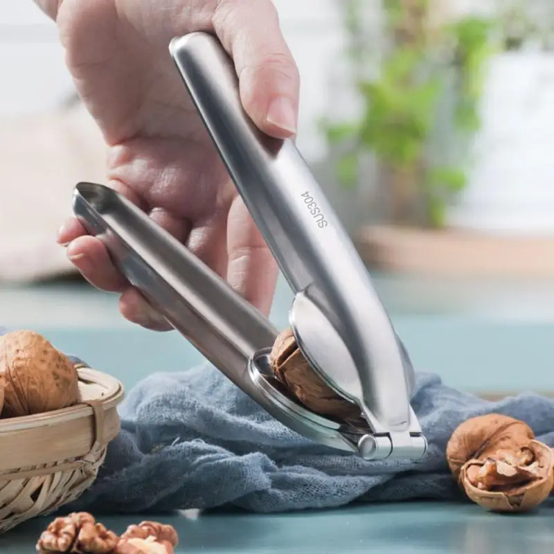 Fast Chestnut Opener Peeled Clip Nut Walnut Peeling Tool Cut Cross Pad Machine Stainless Steel Kitchen Accessories | Дом и сад