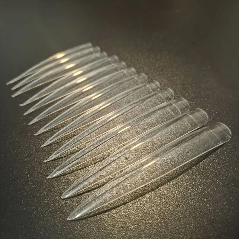 10pcs Clear Longer Pointed stiletto sharp artificial half cover Designed Display False Nail Art Tips
10pcs Clear Longer Pointed stiletto sharp artificial half cover Designed Display False Nail Art Tips