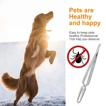 Pet Tweezers Pet Dog Cat Flea Puppies Stainless Steel Grooming Tool Pet Treatment Tick Removal Tools
Pet Tweezers Pet Dog Cat Flea Puppies Stainless Steel Grooming Tool Pet Treatment Tick Removal Tools