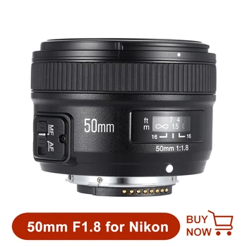 YONGNUO 50mm F1.8 Large Aperture Auto Focus Lens For Nikon D800 D300 D700 D3200 D3300 D5100 D5200 D5300 DSLR Camera Lens
YONGNUO 50mm F1.8 Large Aperture Auto Focus Lens For Nikon D800 D300 D700 D3200 D3300 D5100 D5200 D5300 DSLR Camera Lens