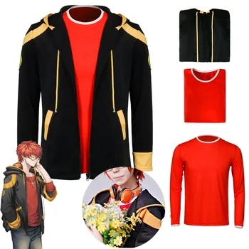 Takerlama 707 Cosplay Costume Mystic Messenger Jacket Shirt Saeyoung Luciel Choi Sweatshirt Hoodies Anime Halloween Adult Outfit
Takerlama 707 Cosplay Costume Mystic Messenger Jacket Shirt Saeyoung Luciel Choi Sweatshirt Hoodies Anime Halloween Adult Outfit