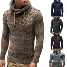 Breathable Chic Warm Twisted Men Casual Sweater Lightweight Casual Sweater Hooded for Daily Wear 
Breathable Chic Warm Twisted Men Casual Sweater Lightweight Casual Sweater Hooded for Daily Wear