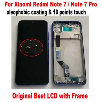Original Xiaomi Redmi Note 7 LCD Display Touch Panel Screen Digitizer Assembly with frame For Hongmi Note 7 Note7 Pro Sensor
Original Xiaomi Redmi Note 7 LCD Display Touch Panel Screen Digitizer Assembly with frame For Hongmi Note 7 Note7 Pro Sensor