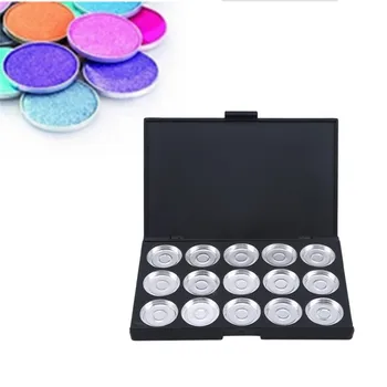 

Women Solid Color Empty Magnetic Palette Eyeshadow Blusher Lipstick Lip Gloss Powder Fundation DIY Refill Palette