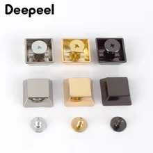 Deepeel 5/10pcs 11x15x6.3mm Rivets Screw Bags Handbag Bottom Decorative Nails Studs Metal Buckles Snap Hook DIY Leather Craft
Deepeel 5/10pcs 11x15x6.3mm Rivets Screw Bags Handbag Bottom Decorative Nails Studs Metal Buckles Snap Hook DIY Leather Craft