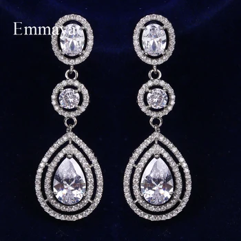 Emmaya New Arrival Geometry Shape Long Earring Female Fashion Decoration Three Color Cubic Zircon Elegant Jewelry Charming Gift
Emmaya New Arrival Geometry Shape Long Earring Female Fashion Decoration Three Color Cubic Zircon Elegant Jewelry Charming Gift