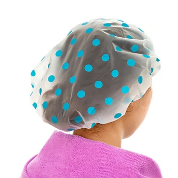 The New Fashion Wave Point Waterproof Shower Cap Dot Bath Hair Cover Hat Cap Thick and durable shower cap
The New Fashion Wave Point Waterproof Shower Cap Dot Bath Hair Cover Hat Cap Thick and durable shower cap