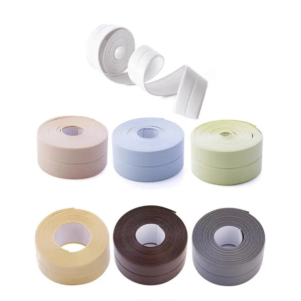 Mold Proof Waterproof Tape Moisture-Proof Sink Gap To Fill The Beauty Seam Stickers Toilet Stickers Corner Line Stickers Seal
Mold Proof Waterproof Tape Moisture-Proof Sink Gap To Fill The Beauty Seam Stickers Toilet Stickers Corner Line Stickers Seal
