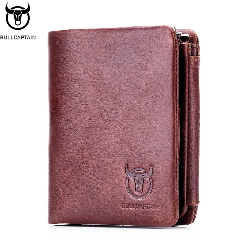 BULLCAPTAIN Men's Wallet First Layer Cowhide Leather Multi-card Tri-fold Photo Album Multi-function Coin Case
BULLCAPTAIN Men's Wallet First Layer Cowhide Leather Multi-card Tri-fold Photo Album Multi-function Coin Case