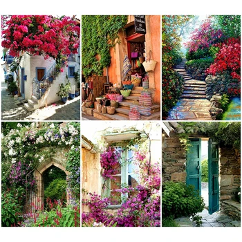 HUACAN Full Drill Square Diamond Painting 5D Door Scenery Diamond Art Embroidery Cross Stitch Home Decoration
HUACAN Full Drill Square Diamond Painting 5D Door Scenery Diamond Art Embroidery Cross Stitch Home Decoration