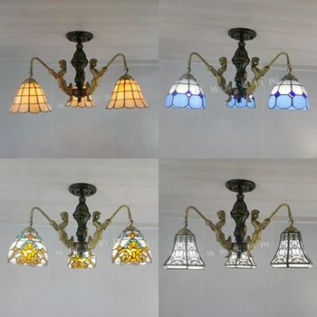 Tiffany style 3 Mediterranean mermaid chandelier bedroom study porch lighting balcony creative chandelier
Tiffany style 3 Mediterranean mermaid chandelier bedroom study porch lighting balcony creative chandelier