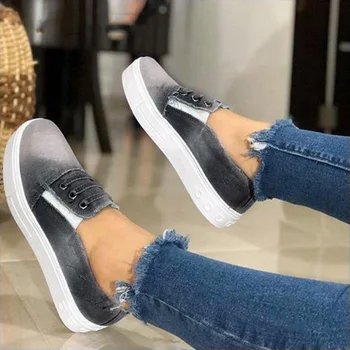 Laamei Women Canvas Shoes Woman Ladies Casual Shoes Soft Loafers Women's Flats Slip On Shoes tenis feminino zapatos de mujer 
Laamei Women Canvas Shoes Woman Ladies Casual Shoes Soft Loafers Women's Flats Slip On Shoes tenis feminino zapatos de mujer