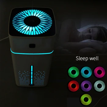 1000Ml Air Humidifier Ultrasonic Usb Diffuser Aroma Essential Oil Led Night Light Mist Purifier Humidifier White
1000Ml Air Humidifier Ultrasonic Usb Diffuser Aroma Essential Oil Led Night Light Mist Purifier Humidifier White