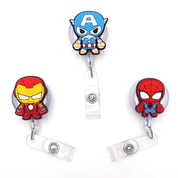 The Small Size Cartoon Spider Retractable Creative Card Holder Badge Reel Nurse Exhibition Enfermera Girl Name Card Chest Boy
The Small Size Cartoon Spider Retractable Creative Card Holder Badge Reel Nurse Exhibition Enfermera Girl Name Card Chest Boy